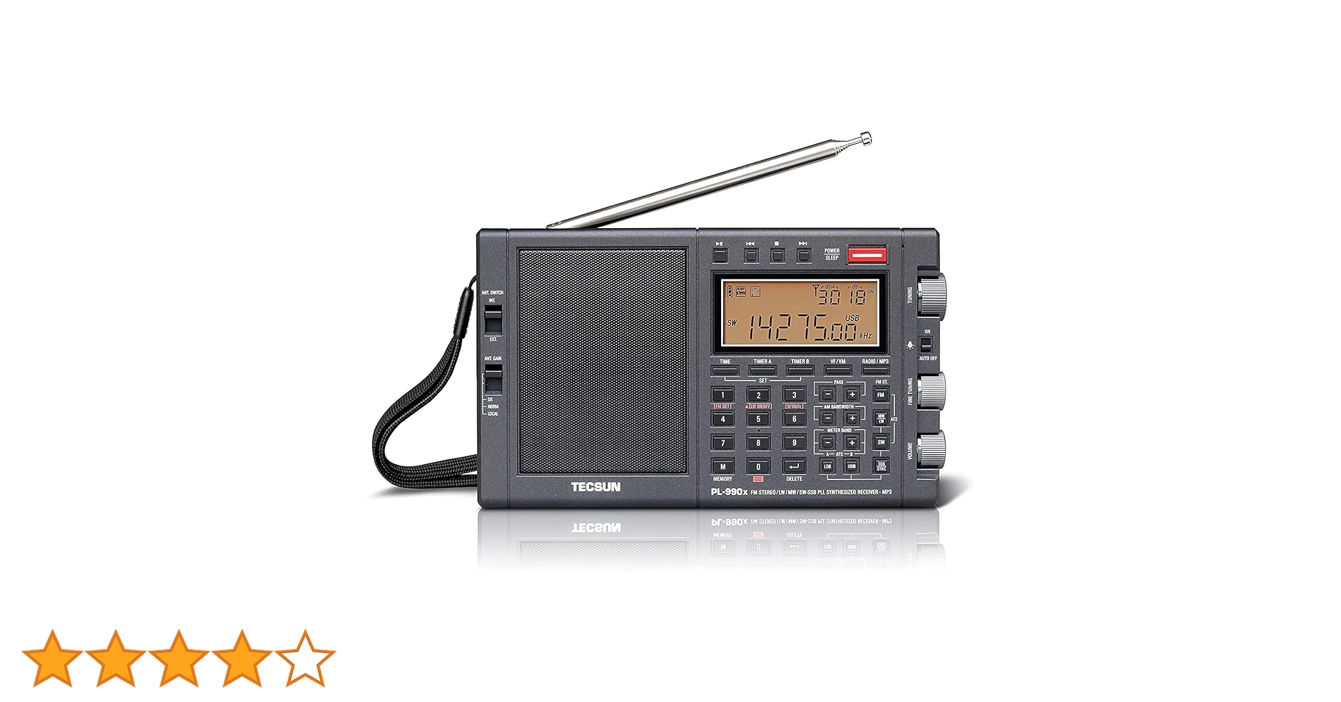 TECSUN PL-990x BCL 短波ラジオ Amazon.co.jp: TECSUN 日本正規代理店 PL-990x (PL-990) BCL 短波